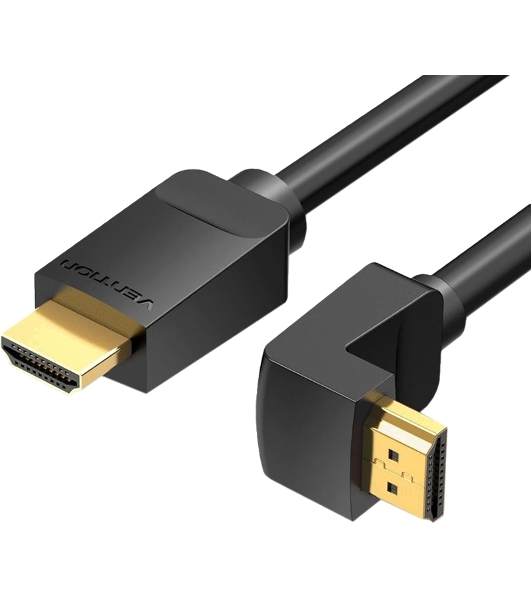 Кабель Vention HDMI High speed v2.0 with Ethernet 19M/19M угол 270 - 3 м