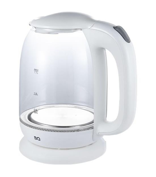 Чайник электрический BQ KT1830G, 2200Вт, 1.7л, белый