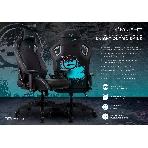 Кресло Knight Outrid Smile черный, экокожа, 120 кг, механизм качания, фото17