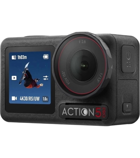 Экшн-камера Dji Osmo Action 5 Pro Adventure Combo 1xCMOS 12Mpix серый/черный