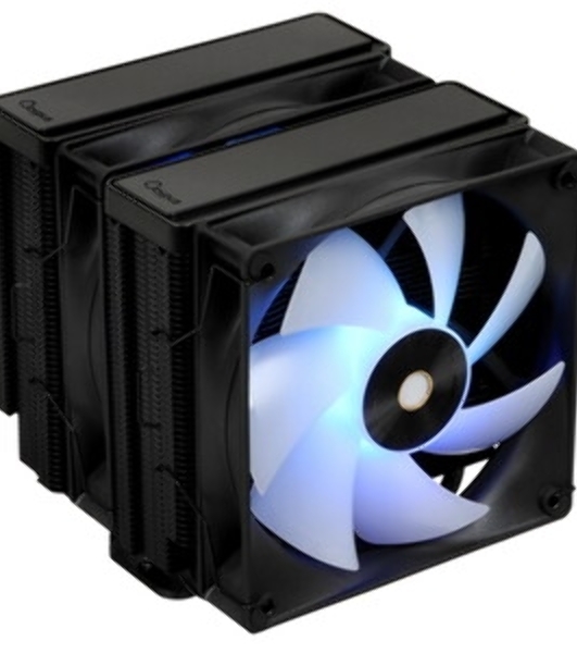 Кулер Ocypus Delta A62 BK ARGb черный 120мм алюминий+медь 2000rpm 29db 4-pin 260W 156мм