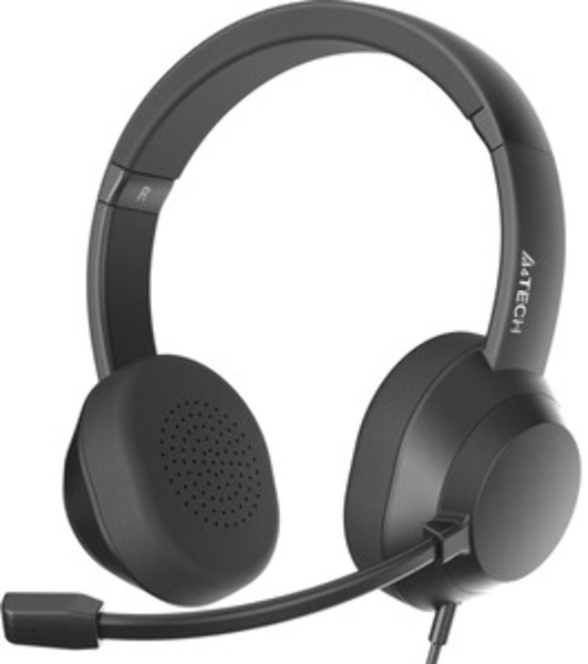 Гарнитура A4Tech Fstyler FH150U чёрный, проводная