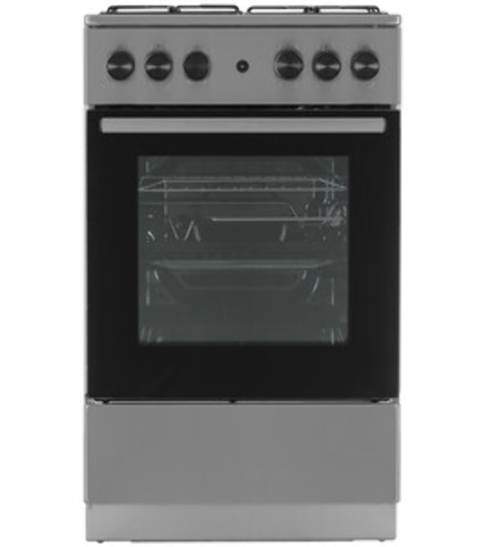 Плита газовая Gorenje GGI5A21XJ серебристый, конфорок 4 газовых, духовка 61 л, 50 см x 85 см x 59.4 см