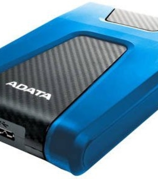 Внешний HDD 2.5' ADATA HD650, 2TB, USB 3.2 Gen 1 Type-A, 5400 rpm, синий