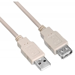 Кабель-удлинитель USB2.0 Buro USB2.0-AM/AF-3 A(m)/A(f) (3м), фото3