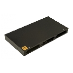 Бокс оптический универсальный Hyperline FO-19R-1U-3xSLT-W140H42-24UN-BK 19', от 8 до 24 портов (SC, duplex LC, ST, FC), со сплайс пластиной, без пигтейлов и проходных адаптеров, 1U, черный, фото4