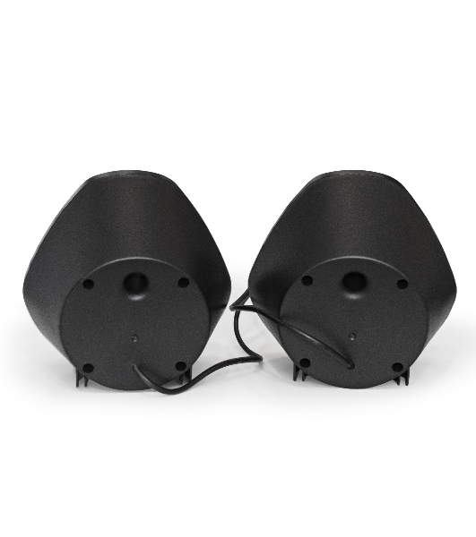 Акустическая система 2.0 ExeGate EX289680RUS Accord 210 (питание USB, 2х3Вт (6Вт RMS), 60-20000Гц, черный, RGb подсветка)