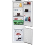 Встраиваемый холодильник Beko BCNA275E3S (7523020054) белый двухкамерный 185/69 л морозилка снизу, No Frost, фото3