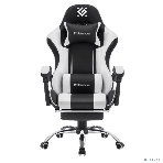 Кресло игровое Defender TIOS черный/белый, PU 64055, фото3