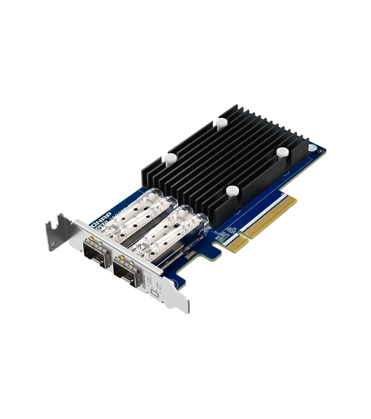 Сетевая карта QNAP Expansion Card QXG-10G2SF-X710 PCIe Gen3 x8 2x10GbE(SFP+)