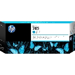 Картридж струйный HP 745 300мл голубой Ink Cartridge, фото4