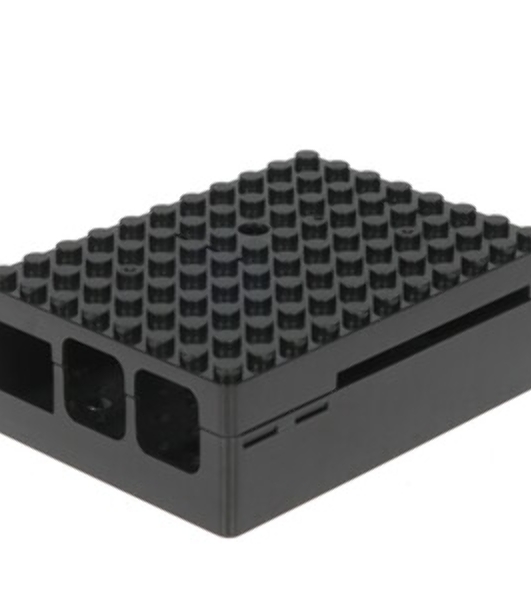 Корпус ACD RA182 black для микрокомпьютера Raspberry Pi 3 черный ABS Plastic Building Block case for Raspberry Pi 3