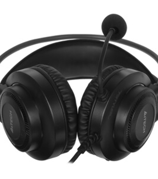 Гарнитура A4Tech Fstyler FH200i серый, проводная