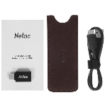 Внешний SSD Netac Z SLIM, 2TB, USB 3.2 Gen 2 Type-C, R/W 550/480, черный, фото18