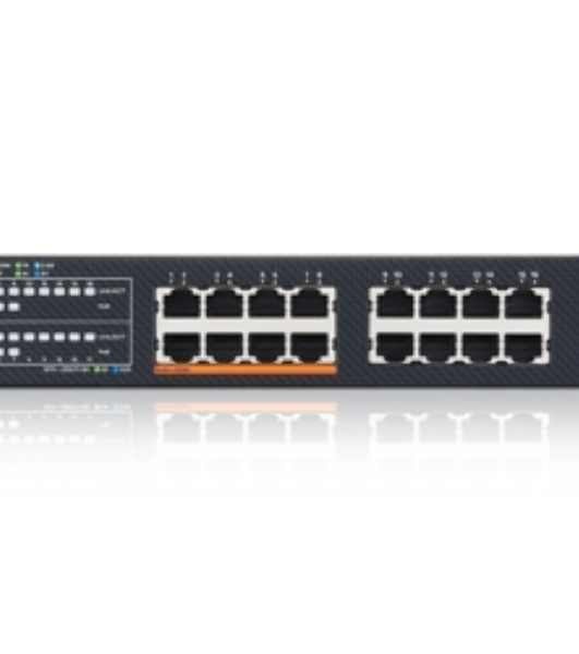 Коммутатор Zyxel NebulaFlex XMG1915-18EP-EU0101F 16x2.5Gbит/с 2SFP+ 8PoE++ 180W управляемый
