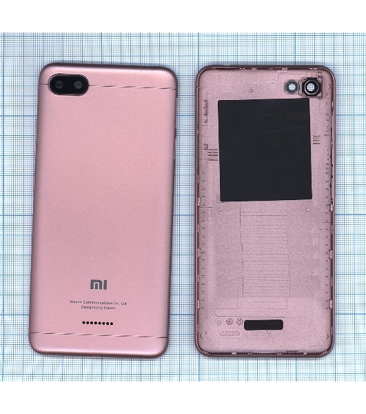Задняя крышка для Xiaomi Redmi 6A Rose Gold