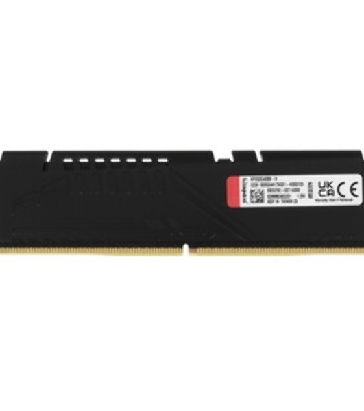Оперативная память Kingston Fury Beast Expo, DDR5, 8Gb (1x8Gb), 6000MHz, CL30, DIMM, с радиатором, черный
