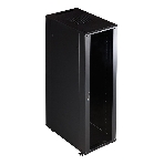 Шкаф коммутационный Lanmaster (TWT-CBB-22U-6X6-G1) напольный 22U 600x600 мм пер. дв. стекл задн. дв. спл. стал. лист 2-хст. 2 бок.пан. 800 кг черный IP20, фото3