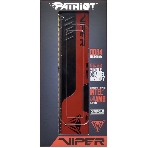 Оперативная память Patriot Viper Elite II, DDR4, 32GB (1x32 GB), 3200 MHz, CL18, DIMM, радиатор, красный, черный, фото4