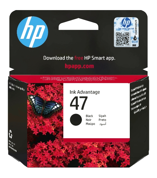 Картридж струйный HP 47 6ZD21AE черный (1300 стр.) (2мл) для HP DJ IA Ultra 4828