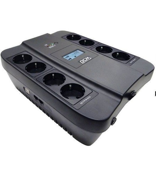 Источник бесперебойного питания Powercom Spider SPD-750U LCD 450Вт 750ВА черный
