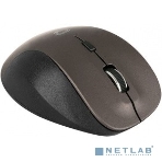 Мышь беспроводная Qumo Office Elite M55 коричневый, 2400 dpi, радиоканал, USB, кнопки - 6, фото3