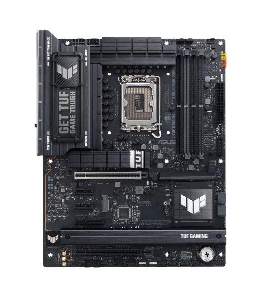 Материнская плата ASUS TUF GAMING Z890-PLUS WIFI, LGA 1851, Intel Z890, 4xDDR5, 4xSATA, 4xM.2, 1xPCIe 5.0 x16, 1xPCIe 4.0 x4, 1xDP, 1xHDMI, 1xUSB-C 3.2 Gen 2x2, 1xUSB-C Thunderbolt 4, 1x 2.5Gb LAN, 3xUSB-A 3.2 Gen 1, 3xUSB-A 3.2 Gen 2, 5x3.5 мм, 1xWi-Fi 7, ATX