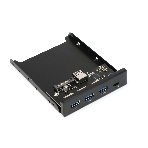 Планка USB 3.0 на переднюю панель 3.5' Gembird, FP3.5-USB3-3A1C, USB/Type-C, USB-A 3.0/Type-C, фото11