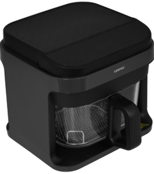 Аэрогриль Centek CT-3105 черный, 1500 Вт, 5 л, сенсор, 8 программ