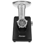 Мясорубка электрическая Pioneer MG225 черный, 3000 Вт, 3.0 кг/мин, реверс, защита от перегрузки, насадки - 4, фото13