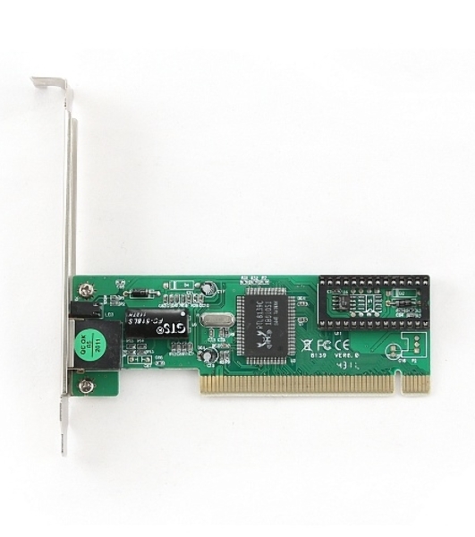 Сетевой адаптер Ethernet Gembird NIC-R1 100/10, PCI, чипсет RTL8139C