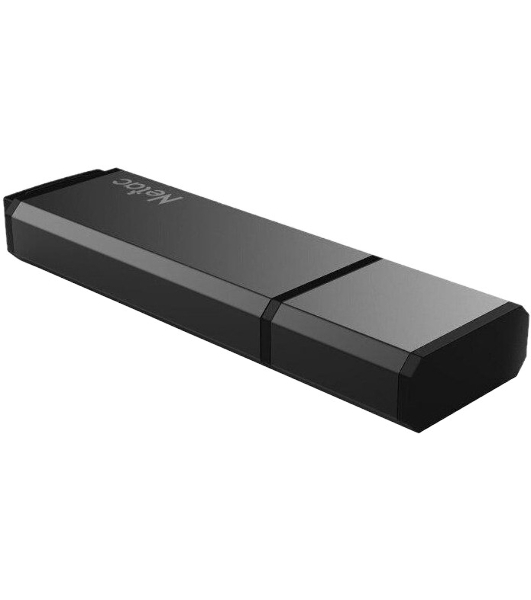 Флешка USB Netac U351 (NT03U351N-032G-20BK), 32Gb, USB 2.0, R/W 25/10, черный