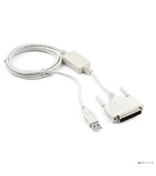 Переходник Gembird Переходник с USB DB25M/AM 1.8m блистер