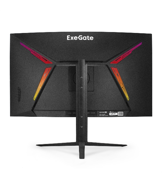 Монитор 31.5' ExeGate Combat EC3207TA VA 2560x1440, 240 Гц, 1 мс, 16:9, 300 кд/м², 1xHDMI, 2xDP, 2xUSB, 3.5 мм, изогнутый R1500, черный