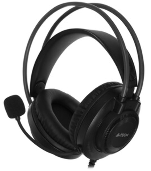 Гарнитура A4Tech Fstyler FH200U серый, проводная