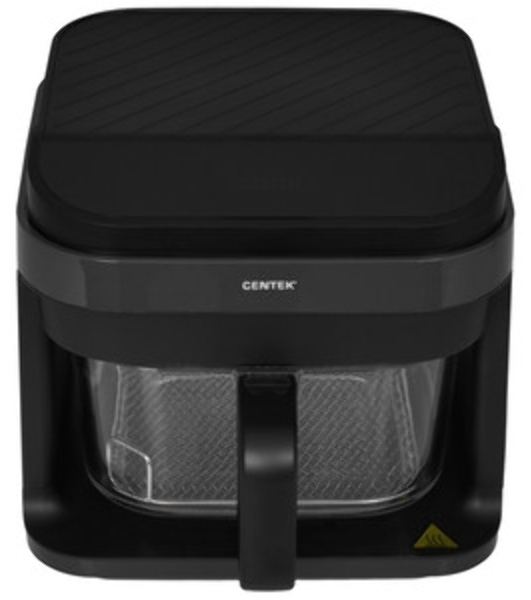Аэрогриль Centek CT-3105 черный, 1500 Вт, 5 л, сенсор, 8 программ
