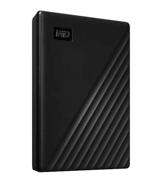Внешний HDD 2.5' Western Digital My Passport, 1TB, USB 3.2 Gen 1 Type-A, 5400 rpm, черный