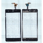 Сенсорное стекло (тачскрин) для Micromax Q349 Canvas Selfie 4, черное, фото4