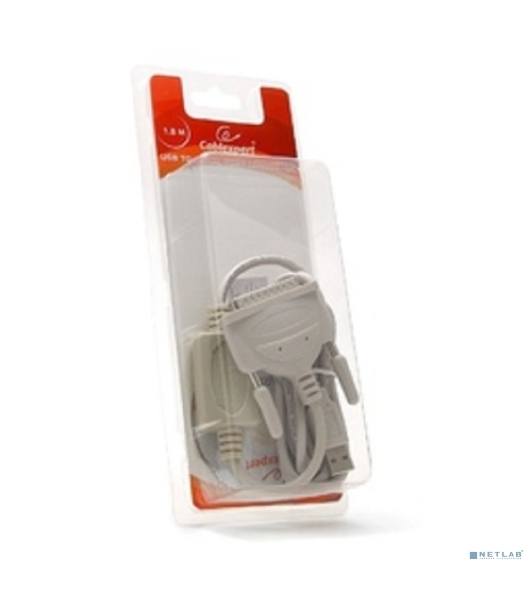 Переходник Gembird Переходник с USB DB25M/AM 1.8m блистер
