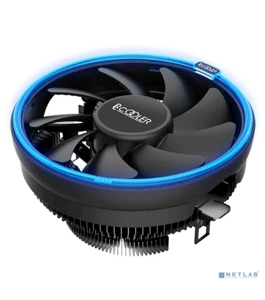 Кулер PCCooler E126MB черный 120мм алюминий 1800rpm 26.5db 4-pin 92W 70мм