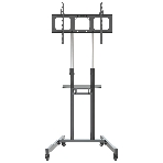 Стойка для телевизора Cactus CS-VM-ST04H черный 37'-70' макс.45кг напольный мобильный, фото10