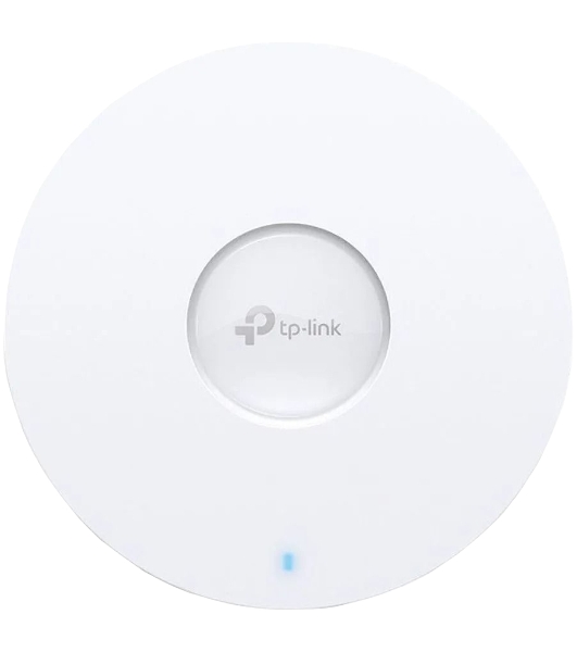 Потолочная точка доступа TP-Link EAP653 AX3000 Ceiling Mount Dual-Band Wi-Fi 6 Access Point, 1 1Gbps RJ45 Port, 574Mbps at2.4 GHz + 2402 Mbps at 5 GHz, 802.3at POE, 2 Internal Antennas