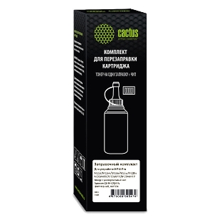 Тонер Cactus CS-RK-CF244A черный флакон 55гр. (в компл.:чип) для принтера HP LJ Pro M15/M28