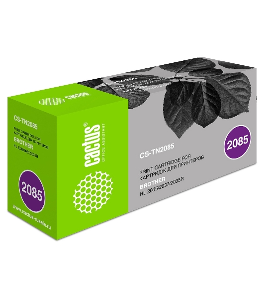Картридж лазерный Cactus CS-TN2085 черный (1500 стр.) для Brother HL-2035R