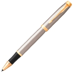 Ручка роллер Parker IM Core T321 (CW1931663) Brushed Metal GT, F, черные чернила, подарочная коробка, фото 1