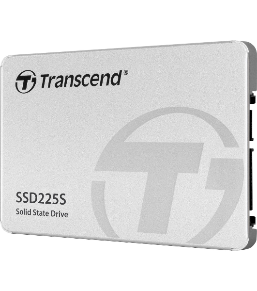 Накопитель SSD 2.5' Transcend 500Gb SSD225S TS500GSSD225S (SATA3, up to 530/480Mbs, 3D NAND, 180TbW, 7мм)