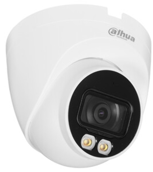 Видеокамера IP Dahua DH-IPC-HDW2439TP-AS-LED-0360B 3.6-3.6мм цветная корп.:белый