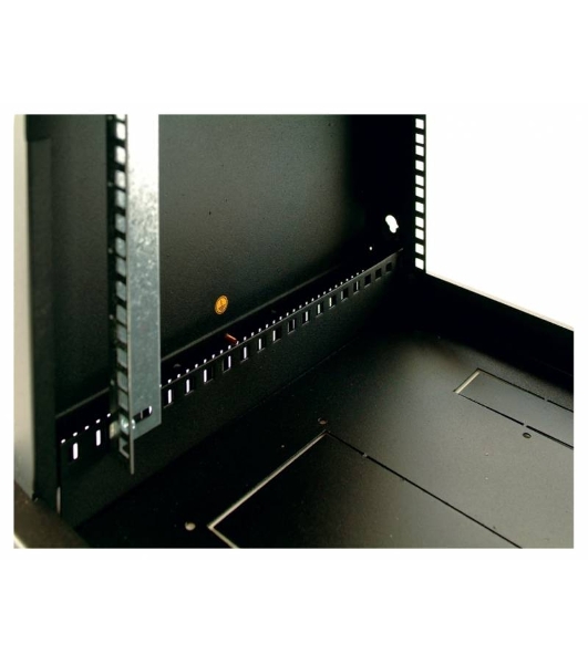 Шкаф телекоммуникационный настенный разборный ЭКОНОМ 12U (600 × 520) дверь стекло