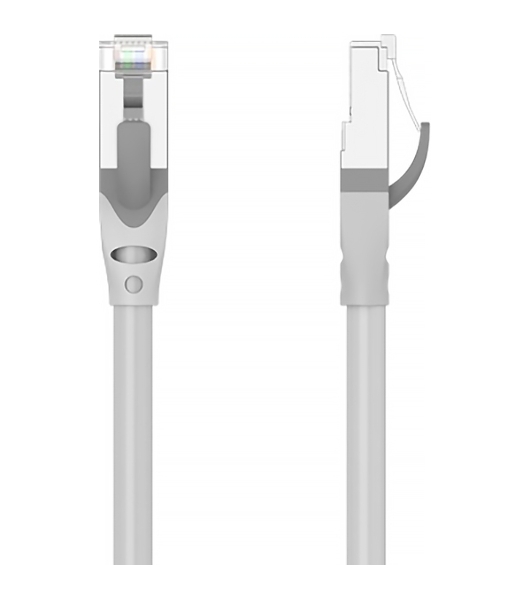Патч-корд Vention прямой SFTP cat.6A, RJ45 - 0,5м. Серый