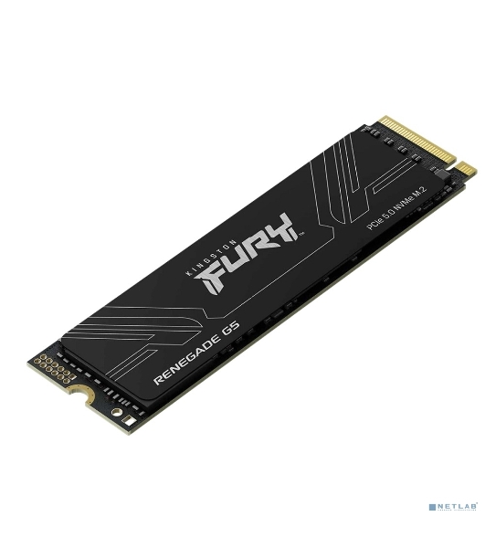 Накопитель SSD Kingston Fury Renegade, 1Tb, M.2(22x80мм), NVMe, PCIe 5.0 x4, 3D TLC, R/W 14200/11000Mb/s, IOPs 2 200 000/2 150 000, TbW 1000, DWPD 0.5 (12 мес)